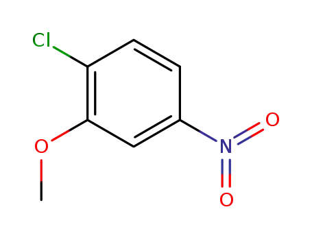 Molecular Structure of 1009-36-5 (2-CHLORO-5-NITROANISOLE)