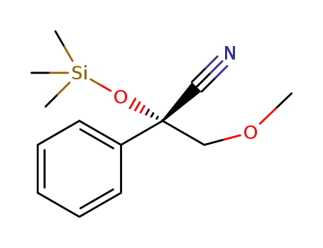 (R)-3-methoxy-2-phenyl-2-trimethylsilyloxypropanenitrile