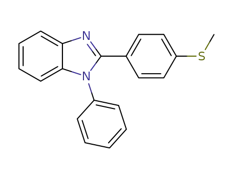 2-[4-(methylthio)phenyl]-1-phenyl-1H-benzo[d]imidazole