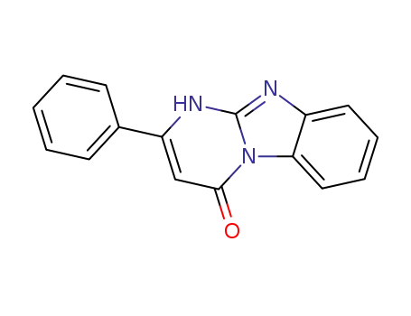 2-phenyl-1H-benz[4,5]imidazo[1,2-a]pyrimidin-4-one