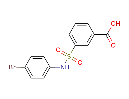 3-(N-(4-bromophenyl)sulfamoyl)benzoic acid
