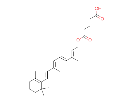 5-(((2E,4E,6E,8E)-3,7-dimethyl-9-(2,6,6-trimethylcyclohex-1-en-1-yl)nona-2,4,6,8-tetraen-1-yl)oxy)-5-oxopentanoic acid
