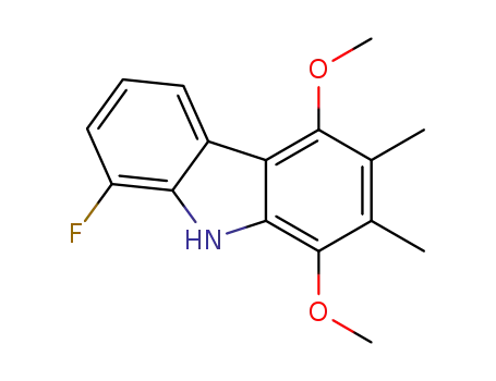 1-fluoro-5,8-dimethoxy-6,7-dimethyl-9H-carbazole