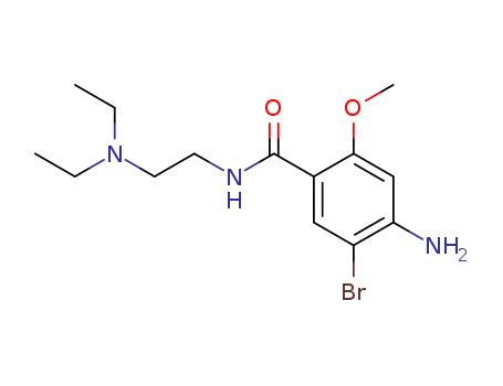 Benzamide,4-amino-5-bromo-N-[2-(diethylamino)ethyl]-2-methoxy-