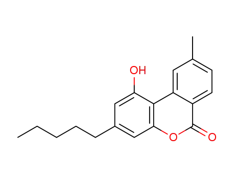 1-hydroxy-9-methyl-3-pentyl-6H-dibenzopyran-6-one