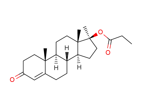 17α-methyl-17β-propionyloxy-androst-4-en-3-one