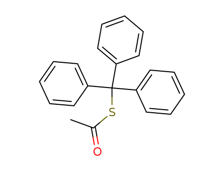 Ethanethioic acid,S-(triphenylmethyl) ester