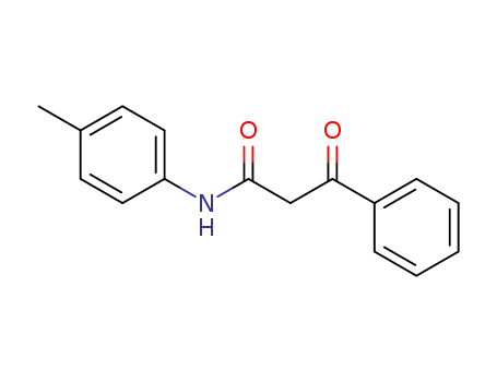 Benzenepropanamide, N-(4-methylphenyl)-b-oxo-