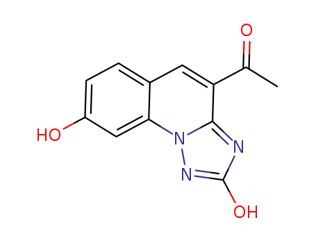 1-(2,8-dihydroxy-[1,2,4]triazolo[1,5-a]quinolin-4-yl)ethanone