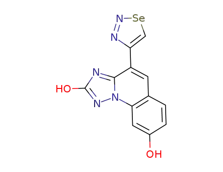 4-(1,2,3-selenadiazol-4-yl)-[1,2,4]triazolo[1,5-a]quinoline-2,8-diol