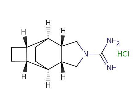 4-amidino-4-azatetracyclo[5.4.2.02,6.08.11]tridecane hydrochloride