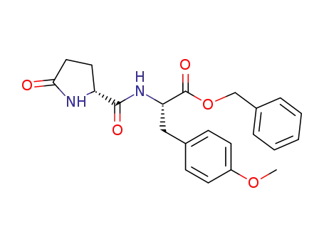 (S)-benzyl 3-(4-methoxyphenyl)-2-((R)-5-oxopyrrolidine-2-carboxamido)propanoate