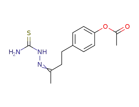 4-(4-acetoxyphenyl)butan-2-ylidenethiosemicarbazide