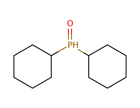 Molecular Structure of 14717-29-4 (Dicyclohexylphosphine oxide)