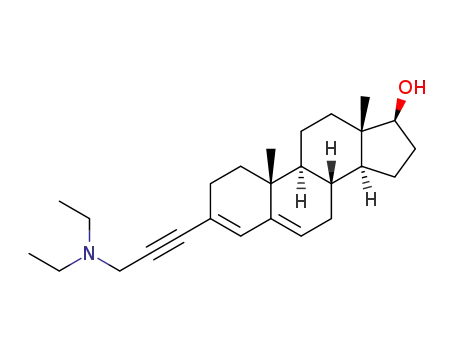 3-[3-(diethylamino)prop-1-yn-1-yl]androsta-3,5-dien-17β-ol
