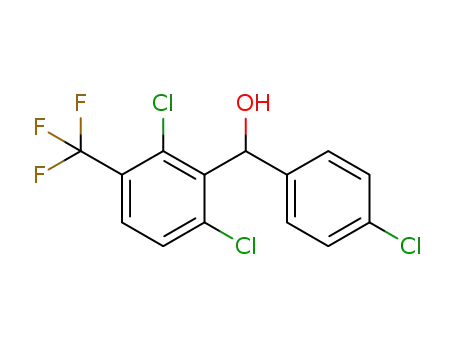 (4-chlorophenyl)(2,6-dichloro-3-(trifluoromethyl)phenyl)methanol