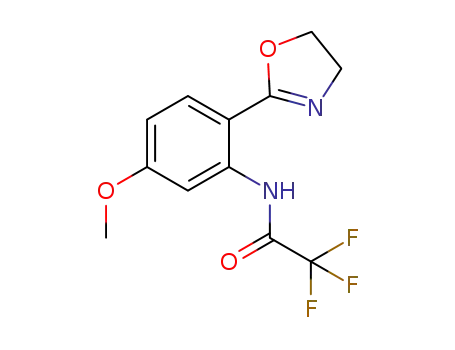 2,2,2-trifluoro-N-[2-(4-methoxyphenyl)-4,5-dihydrooxazole]acetamide