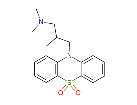 Molecular Structure of 3689-50-7 (Oxomemazine)