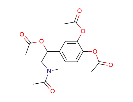 1-acetoxy-2-(acetyl-methyl-amino)-1-(3,4-diacetoxy-phenyl)-ethane