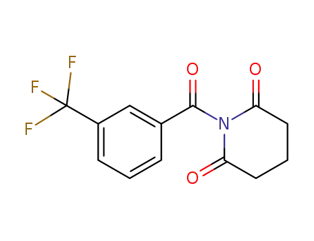 1-(3-(trifluoromethyl)benzoyl)piperidine-2,6-dione