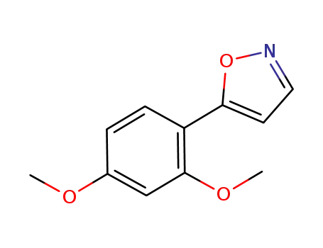 5-(2,4-dimethoxyphenyl)isoxazole
