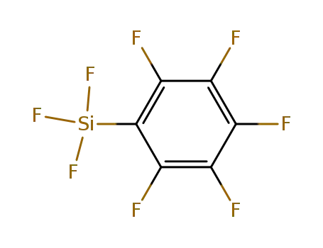 Molecular Structure of 5272-26-4 (Silane, trifluoro(pentafluorophenyl)-)