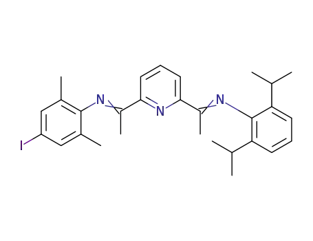 2-[1-(4-iodo-2,6-dimethylphenyl)iminoethyl]-6-[1-(2,6-diisopropylphenyl)iminoethyl]pyridine
