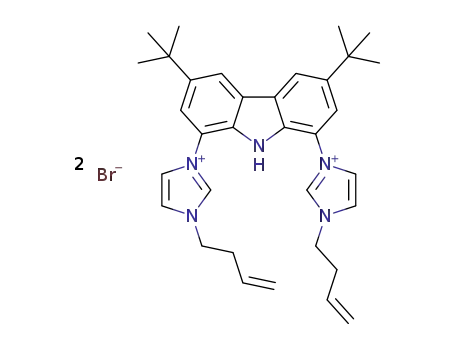 1,1'-(3,6-di-tert-butyl-9H-carbazol-1,8-diyl)bis(3-but-3-enyl-1H-imidazolium) dibromide