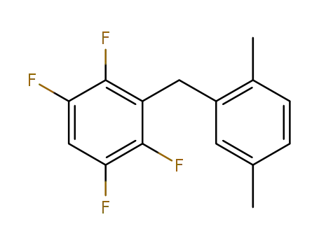 1-(2,3,5,6-tetrafluorobenzyl)-2,5-dimethylbenzene