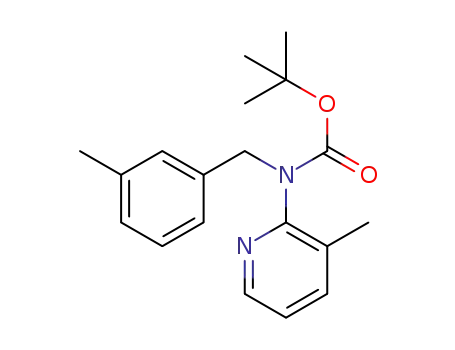 tert-butyl (3-methylbenzyl)(3-methylpyridin-2-yl)carbamate