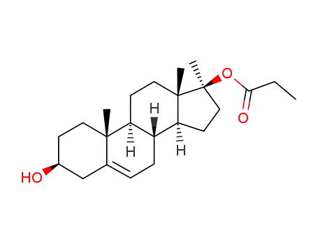 propionic acid-(3β-hydroxy-17α-methyl-androsten-(5)-yl-(17β)-ester)