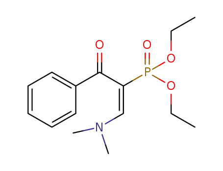 diethyl (E)-(1-(dimethylamino)-3-oxo-3-phenylprop-1-en-2-yl)-phosphonate