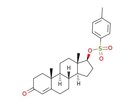 10,13-dimethyl-17-(4-methylphenyl)sulfonyloxy-1,2,6,7,8,9,11,12,14,15,16,17-dodecahydrocyclopenta[a]phenanthren-3-one cas  1255-57-8