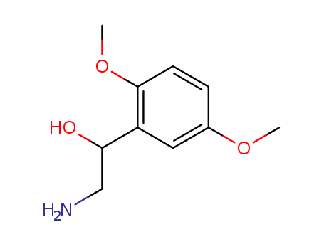 3600-87-1,2-Amino-1-(2,5-dimethoxyphenyl)ethanol,Benzylalcohol, a-(aminomethyl)-2,5-dimethoxy-(7CI,8CI); 1-(2,5-Dimethoxyphenyl)-2-aminoethanol; Deglymidodrine;Desglymidodrine; ST 1059