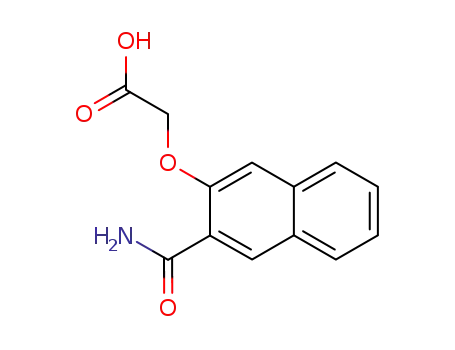 (3-carbamoyl-[2]naphthyloxy)-acetic acid
