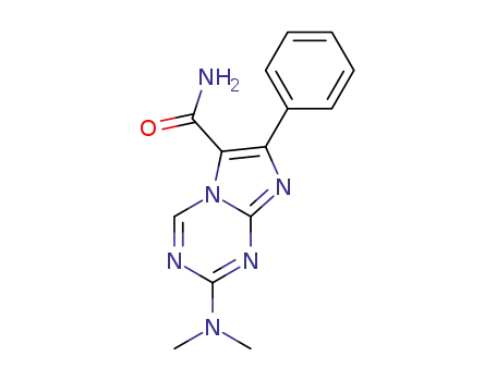 2-(dimethylamino)-7-phenylimidazo[1,2-a][1,3,5]triazine-6-carboxamide
