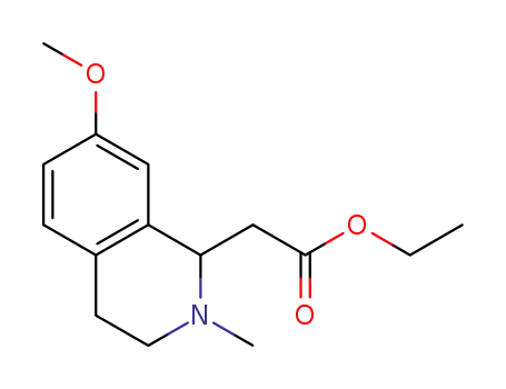 ethyl 2-(7-methoxy-2-methyl-1,2,3,4-tetrahydroisoquinolin-1-yl)acetate
