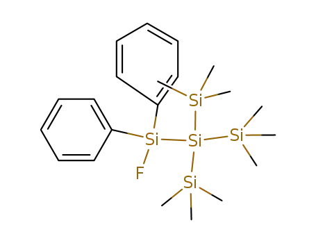 1-fluoro-1,1-diphenyl-2,2-bis(trimethylsilyl)trimethyltrisilane