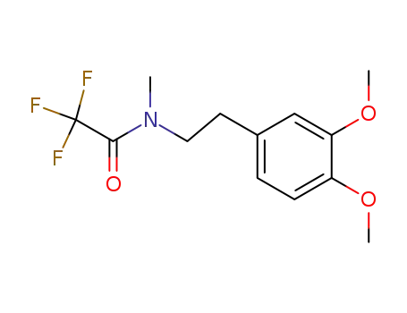 N-methyl-N-(2-(3',4'-dimethoxyphenyl)ethyl)trifluoroacetamide