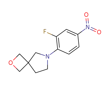 6-(2-fluoro-4-nitrophenyl)-2-oxa-6-azaspiro[3.4]octane