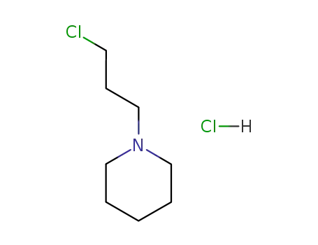Molecular Structure of 5472-49-1 (N-(3-CHLOROPROPYL)PIPERIDINE HYDROCHLORIDE)