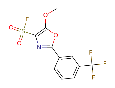 5-methoxy-2-(3-(trifluoromethyl)phenyl)oxazole-4-sulfonyl fluoride