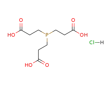 Molecular Structure of 51805-45-9 (TRIS(2-CARBOXYETHYL)PHOSPHINE HYDROCHLORIDE)