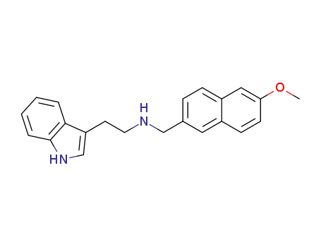 2-(1H-indol-3-yl)-N-((6-methoxynaphthalen-2-yl)methyl)ethan-1-amine