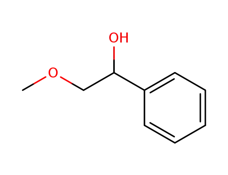 Molecular Structure of 3587-84-6 (Benzenemethanol, a-(methoxymethyl)-)