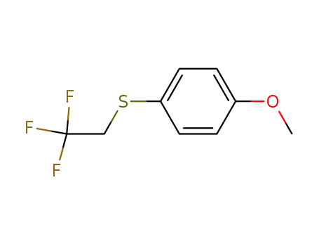 (2,2,2-trifluoroethyl) (4-methoxyphenyl) sulfide