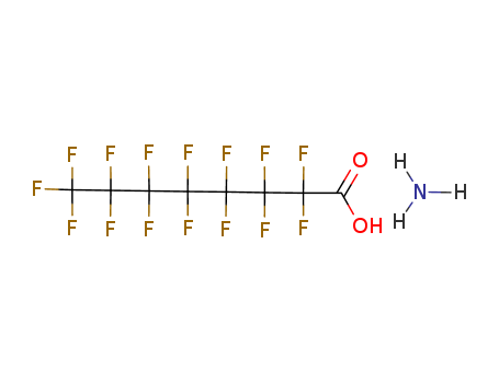 Octanoic acid,2,2,3,3,4,4,5,5,6,6,7,7,8,8,8-pentadecafluoro-, ammonium salt (1:1)(3825-26-1)