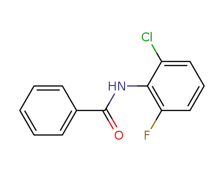 Molecular Structure of 90493-88-2 (Benzamide, N-(2-chloro-6-fluorophenyl)-)