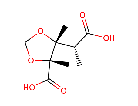 (2R,3R,4R)-2,3,4-Trimethyl-2,3-(methylenedioxy)pentanedioic acid