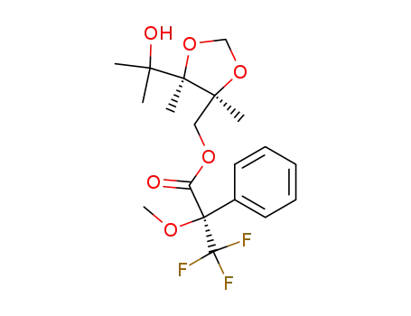 (2'R,3R,4S)-5-<2'-methoxy-2'-(trifluoromethyl)phenylacetoxy>-2,3,4-trimethyl-3,4-methylenedioxy-2-pentanol